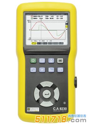 法国CA CA8220单相电能质量分析仪