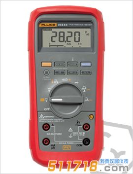 美国Fluke 28II Ex本安型真有效值数字万用表