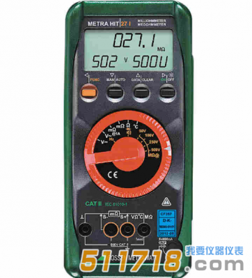 德国GMC-I METRAHIT 27I数字多用表