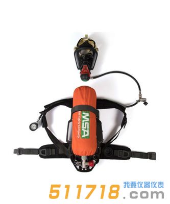 美国MSA 10176334 AG2100 BTIC空气呼吸器 9L 气瓶有表