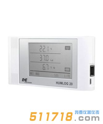 HUMLOG 20 湿度、温度、空气压力和CO2数据记录仪