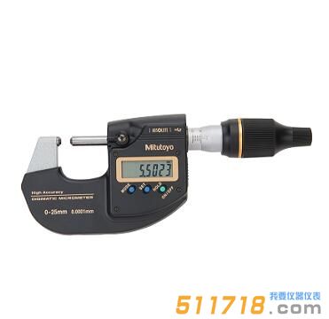 日本Mitutoyo(三丰)MDH-25MB高精度数显千分尺