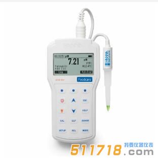 意大利HANNA(哈纳)HI98161便携式pH-mV-oCoF测定仪【食品乳制品】