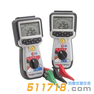 美国Megger MIT481/2和MIT485/2电讯应用的绝缘和连续性测试仪