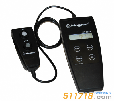 瑞典Hagner PR 200-X照度计