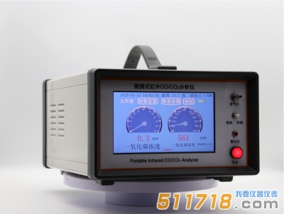 HY-3020红外线不分光CO/CO2二合一分析仪