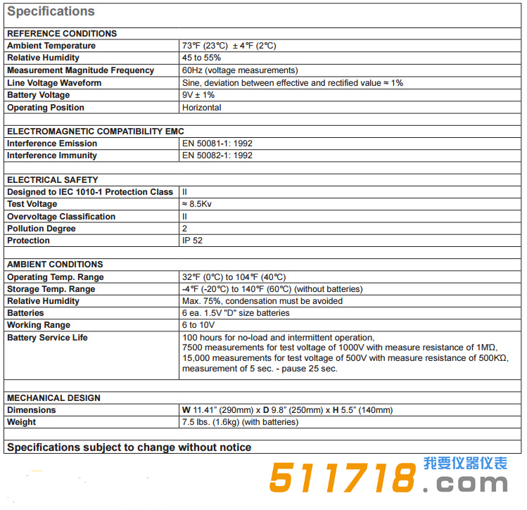 美国Simpson 505便携式指针式1TΩ、5000V绝缘测试仪技术参数.png