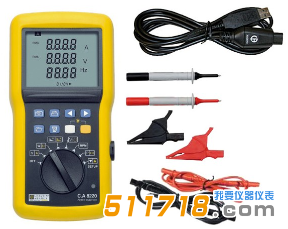 法国CA CA8220单相电能质量分析仪.png 法国CA CA8220单相电能质量分析仪.png