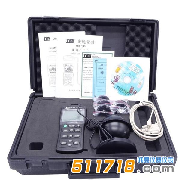 台湾泰仕 TES-133光通量计.jpg 台湾泰仕 TES-133光通量计.jpg