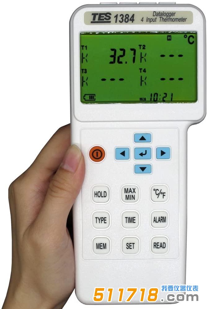 台湾泰仕 TES-1384四通道温度计.jpg 台湾泰仕 TES-1384四通道温度计.jpg