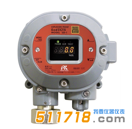 日本理研SD-1系列防爆型扩散式气体检测仪.png