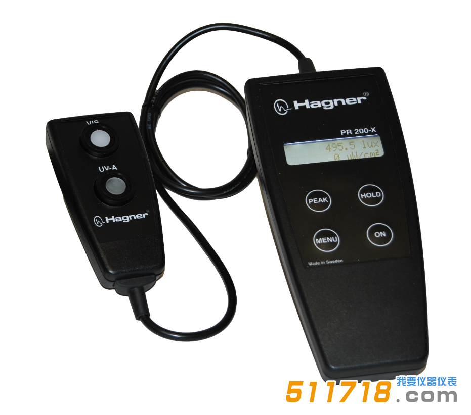瑞典Hagner PR 200-X照度计.png